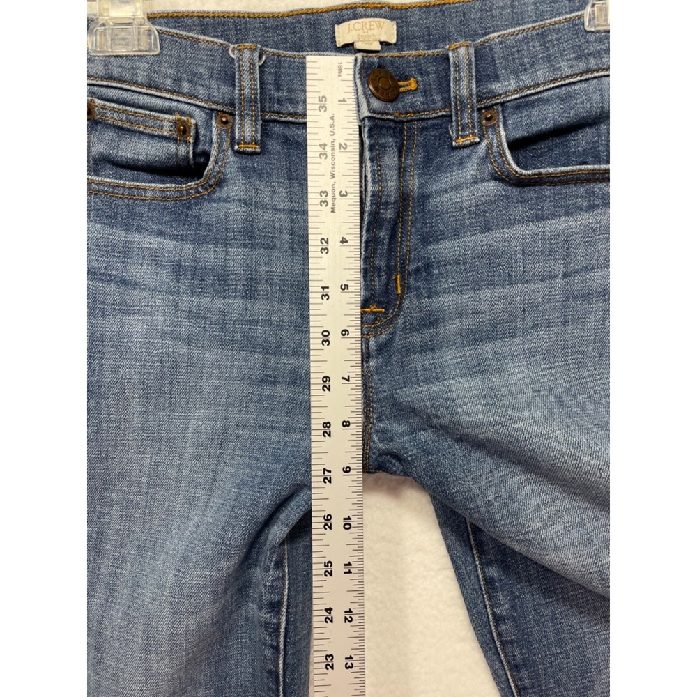 J Crew Stretch Womens size‎ 28 Denim Jeans - Picture 9 of 12